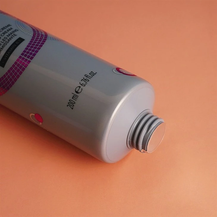 200ml Silkscreen Printing PE Plastic Cosmetic Tube Shampoo Container Skincare Cream Container Hand Cream Packaging Tube