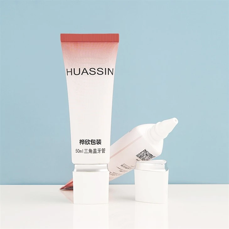 50ml BB CC Cream Baby Whitening Cream Tube With Triangular Screw Cap