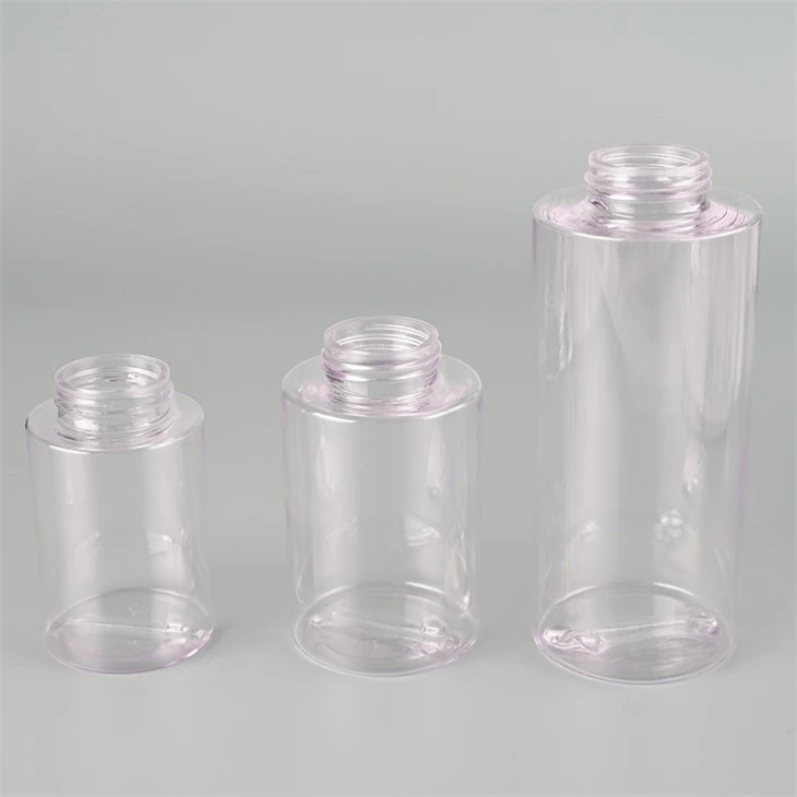 100ml Empty Clear Makeup Remover Bottle